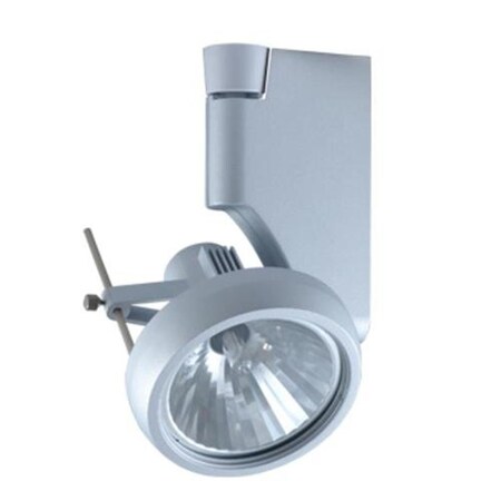 Gorgeousglow H-3-Wire Single Circuit System Track Head, Silver GO2430174